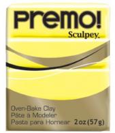 571007 Sculpey Premo Zinc Yellow Hue- 5072 - 57G - #217307
