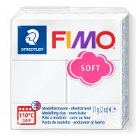 6x Fimo Soft Clay Weiß 57g - Polymerknete &amp; Modelliermasse - #492917