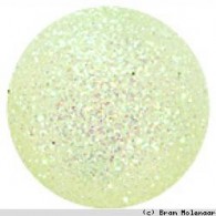 Acryl bead  Bead sparkle  white ab 16mm - #7419