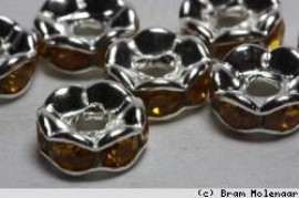 Acryl rondell 8mm per 10 stuks - #12644