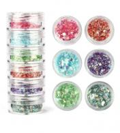 Afwerking Glitter Powder C3 blauw/groen - Polymeerklei - #588061
