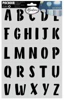 Aladine Deco Template 20x30 cm Alphabet 2 - #592796