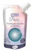 Aladine Izink Pearly Parelmoerverf 80 ml Turquoise - #592159