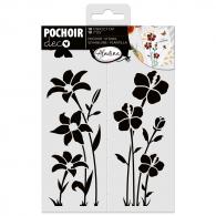 Aladine Stencil Hibiscus 18 x 13 cm - #594144