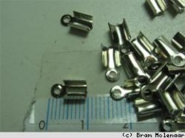 Altsilber Senkelclips 4*6mm - #13568