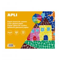Apli Glanzpapierblock 32x24 cm 10 Stück - #599514