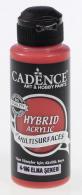 Cadence Hybrid Acrylic paint (Semi Mat) Candy Appelrood 01 001 0106 0120 120 ml - #294275