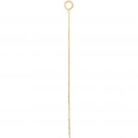 CC Eye Pins, gold-plated, L: 50 mm, 30 pc/ 1 pack - #591110