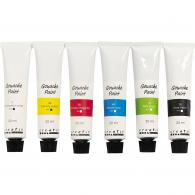 CC Gouachefarbe Standardfarben 6 x 20 ml – Polymer Clay / Modelliermasse - #594557