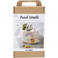 CC Hobbyset Punch Needle Tragetasche Pastellfarben - #593479
