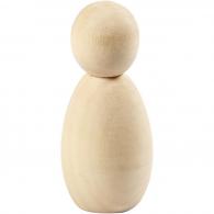 CC Holzkörper klein 6 cm 5 Stück - #590682