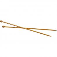CC Knitting Needles, no. 6, L: 35 cm, 1 pair - #592095