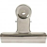 CC Metal Bulldog Clip, silver, W: 7,5 cm, 6 pc/ 1 pack - #591801