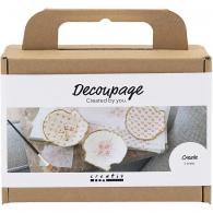 CC Mini Hobbyset Decoupage Mosselschelpen Lichtroze - #594411