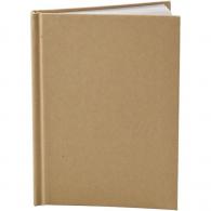 CC-Notizbuch, blanko, A6, Kraftpapier - #590324