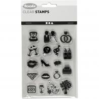 CC Silikonstempel Hochzeit 15,5 cm - #591414