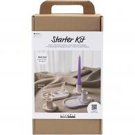 CC Starter Hobbyset Harzguss-Kerzenständer und Tabletts - #593470