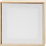 CC Stretched Canvas with Frame 15.8 x 15.8 cm 280 g 10 Pieces White - #603251