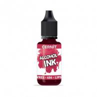 Cernit Alcohol Ink Lippenstift Rot 406 - Polymer Clay / Modelliermasse - #376853