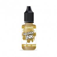 Cernit Alkohol-Tinte Gold 050 - Polymer Clay / Modelliermasse - #376843