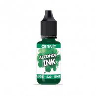 Cernit Alkohol-Tinte Smaragdgrün 620 - Polymer Clay / Modelliermasse - #376862