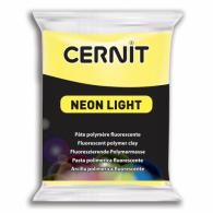 Cernit Neon Light Yellow 700, 56 g - Polymer Clay / Modelliermasse - #172014
