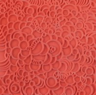 Cernit Strukturmatte Blasen – Textur für Polymer Clay &amp; Modelliermasse - #95060