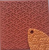 Cernit Strukturmatte Blocktreppe - Für Polymer Clay - #520232