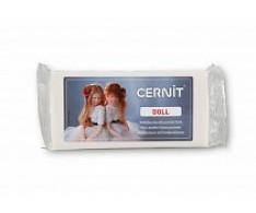Cernit Weiche Puppenknete Weiß 500 g - Polymerknete / Modelliermasse - #10076