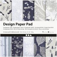 Creativ Company - CC Design Papier Blok 15,2x15,2 cm 50 vel - #590572