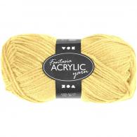 Creativ Company - CC Fantasia Acrylgaren 50gr Licht Geel - #592080