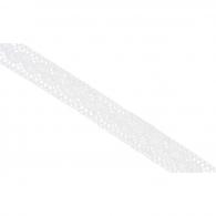 Creativ Company - CC Gehaakt Kanten Lint 30 mm 10 m Wit - #592087