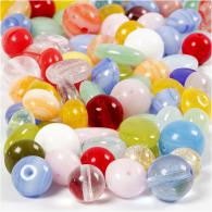 Creativ Company - CC Glazen Kralen 6-13 mm Multi 60 gr - #591015