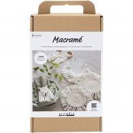 Creativ Company - CC Hobbyset Macramé Tafeldecoratie Off-white - #593472