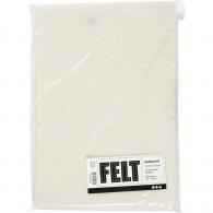 Creativ Company - CC Hobbyvilt A4 Off-white 10 stuks - #592435