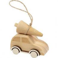 Creativ Company - CC Houten Auto met Kerstboom - #593316
