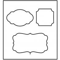 Creativ Company - CC Labels snijmal - #590274