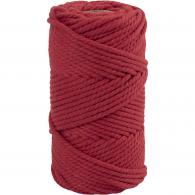 Creativ Company - CC Macramékoord 4 mm 55 m Rood - #593383