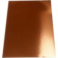Creativ Company - CC Metallic Foliekarton A4 Koper 10 vel - #591481