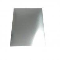 Creativ Company - CC Metallic Foliekarton A4 Zilver 10 vel - #590260