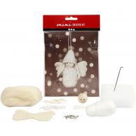 Creativ Company - CC Mini Creative Kit Schattige Kerstengel 10 cm - #590873