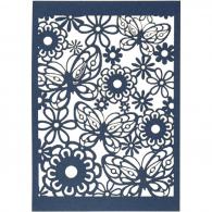 Creativ Company - CC Patroon Karton 10,5x15 cm Donkerblauw 10 stuks - #590343