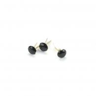 Creative Impressions Split Pins Rounds 3 mm Black 50 pieces - #596805