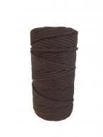 DekoArt Macramékoord 4 mm 100 m Bruin - #597177