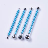 DottingTools 4-teiliges Metall-Polymer-Ton-/Modelliermasse-Set - #441158