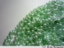 Drop Pearls 6/4mm Mint - #8318