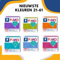 Fimo Clay Soft Set 21-61 (6 Teile) - Polymerknete / Modelliermasse - #487405