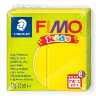 FIMO Kids Gelb – Polymerknete / Modelliermasse für Kinder - #69756
