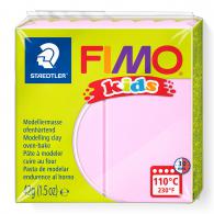 FIMO Kids Pink Nr. 25 – Weiche Polymerknete / Modelliermasse - #69759