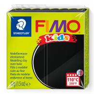 FIMO Kids Schwarz – Polymerknete / Modelliermasse für Kinder - #69768